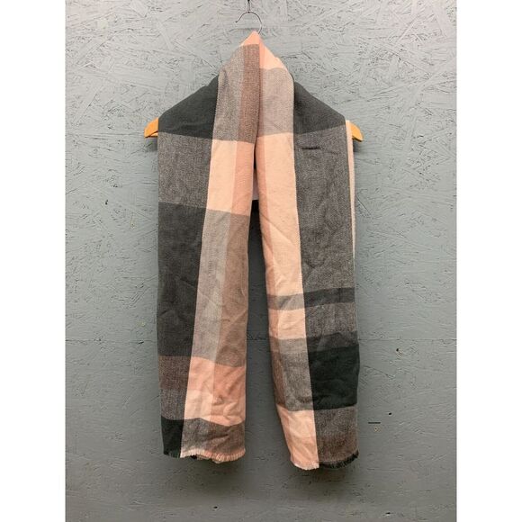 J.Crew Women's Plaid‎ Scarf Soft Warm Winter Accessory One Size BGP - Picture 1 of 5